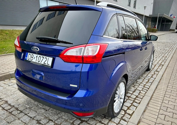 Ford Grand C-MAX cena 52900 przebieg: 144000, rok produkcji 2016 z Wałbrzych małe 781